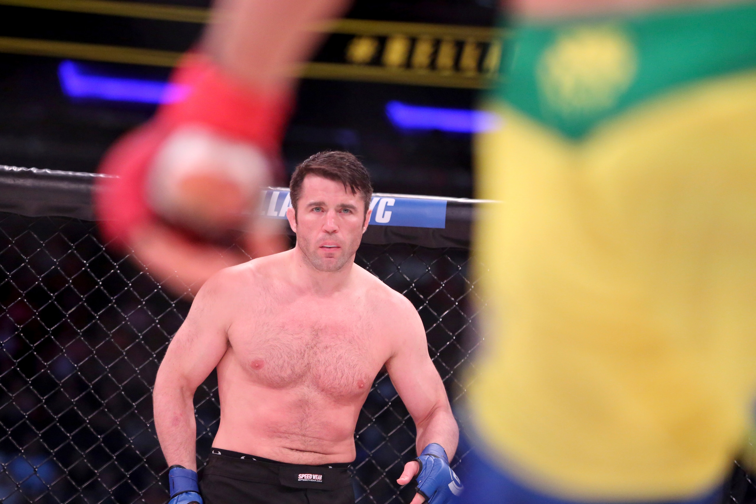 Chael Sonnen beat Wanderlei Silva, but it wasn't a great fight.