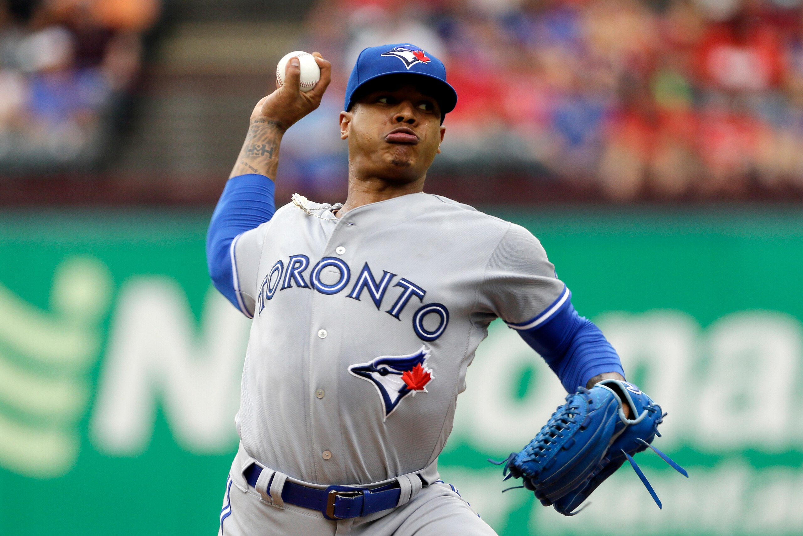 The Texas Rangers roughed up Marcus Stroman for seven earned runs over four innings last week, snapping a string of four straight quality starts by the right-hander.