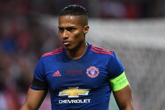 STOCKHOLM, SWEDEN - MAY 24: Antonio Valencia of Manchester United is seen during the UEFA Europa League final match between Ajax and Manchester United at Friends Arena on May 24, 2017 in Stockholm, Sweden. (Photo by Etsuo Hara/Getty Images)