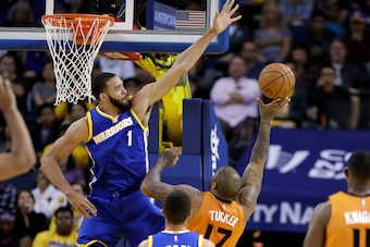 Though he averaged fewer than 10 minutes per game for the Warriors, McGee blocked 3.3 shots and grabbed 11.9 rebounds per 36 minutes played, according to Basketball-Reference.com.