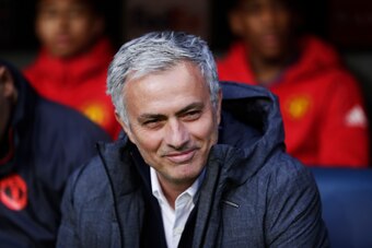 STOCKHOLM, SWEDEN - MAY 24: José Mourinho, head coach of Manchester United during the UEFA Europa League Final between Ajax and Manchester United  at Friends Arena on May 24, 2017 in Stockholm, Sweden.  (Photo by Nils Petter Nilsson/Getty Images)