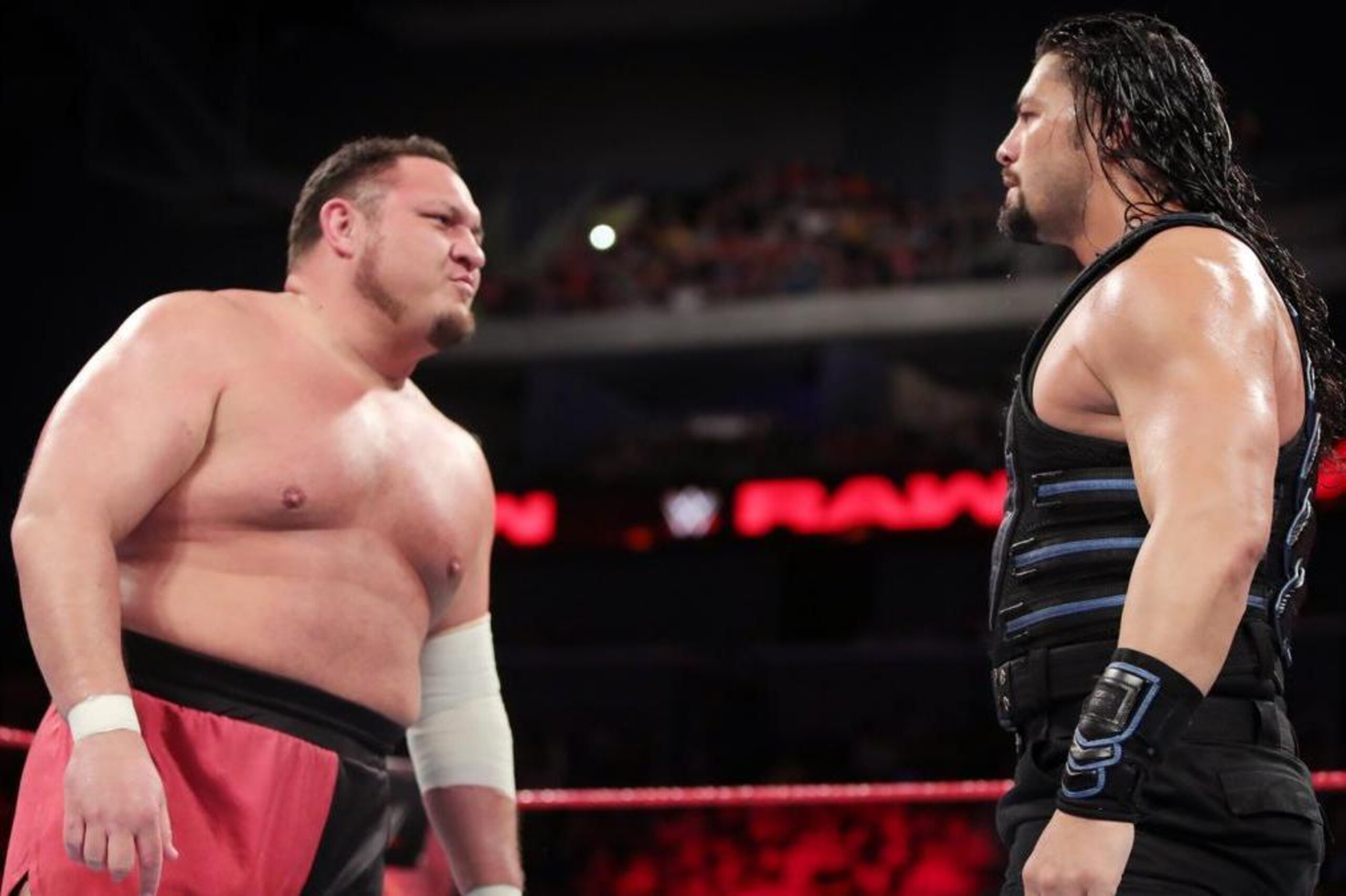 Samoa Joe and Roman Reigns