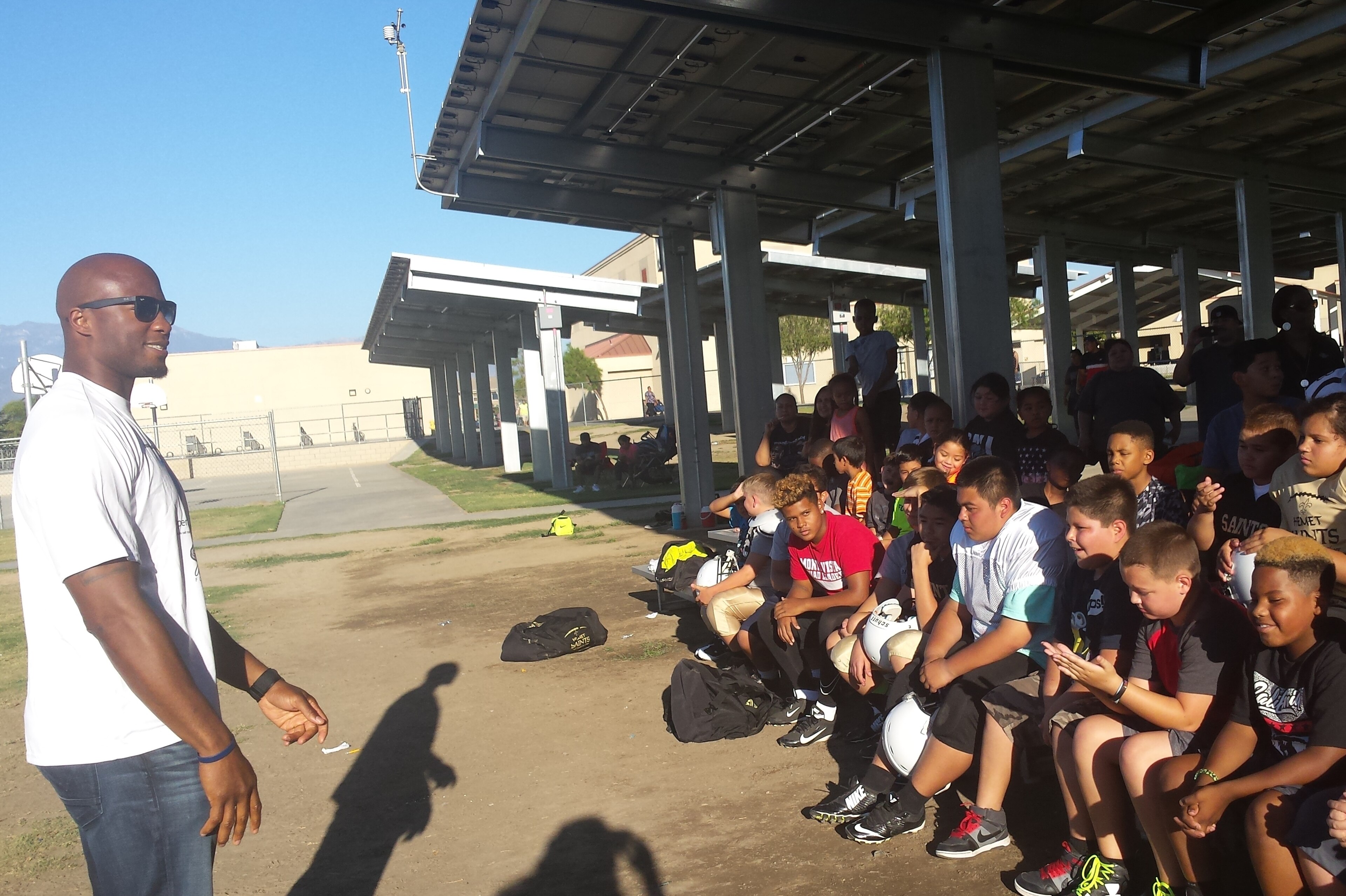 Devard Darling now speaks to young athletes and students about the importance of finding out if they carry the sickle cell trait and how to navigate the condition. Devard Darling now speaks to young athletes and students about the importance of finding out if they carry the sickle cell trait and how to navigate the condition.
