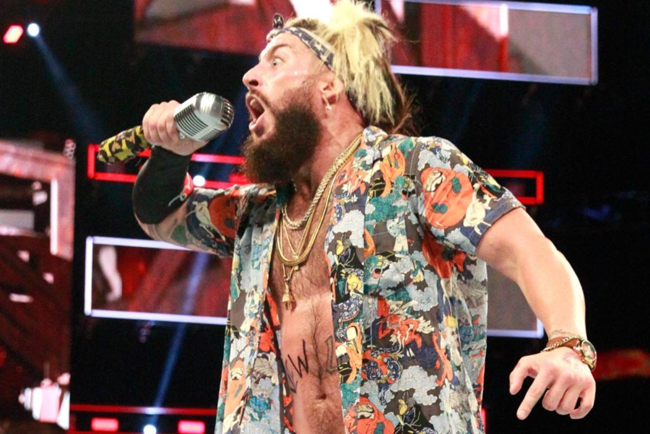 Enzo Amore on Raw
