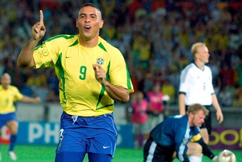 Ronaldo led Brazil to World Cup glory in 2002 but struggled with his weight.