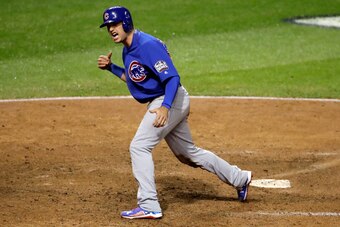 Long before he scored the winning run in Game 7 of the World Series last year, Albert Almora Jr. would spend his days sliding off the roof of his family's home with a childhood friend, Manny Machado.