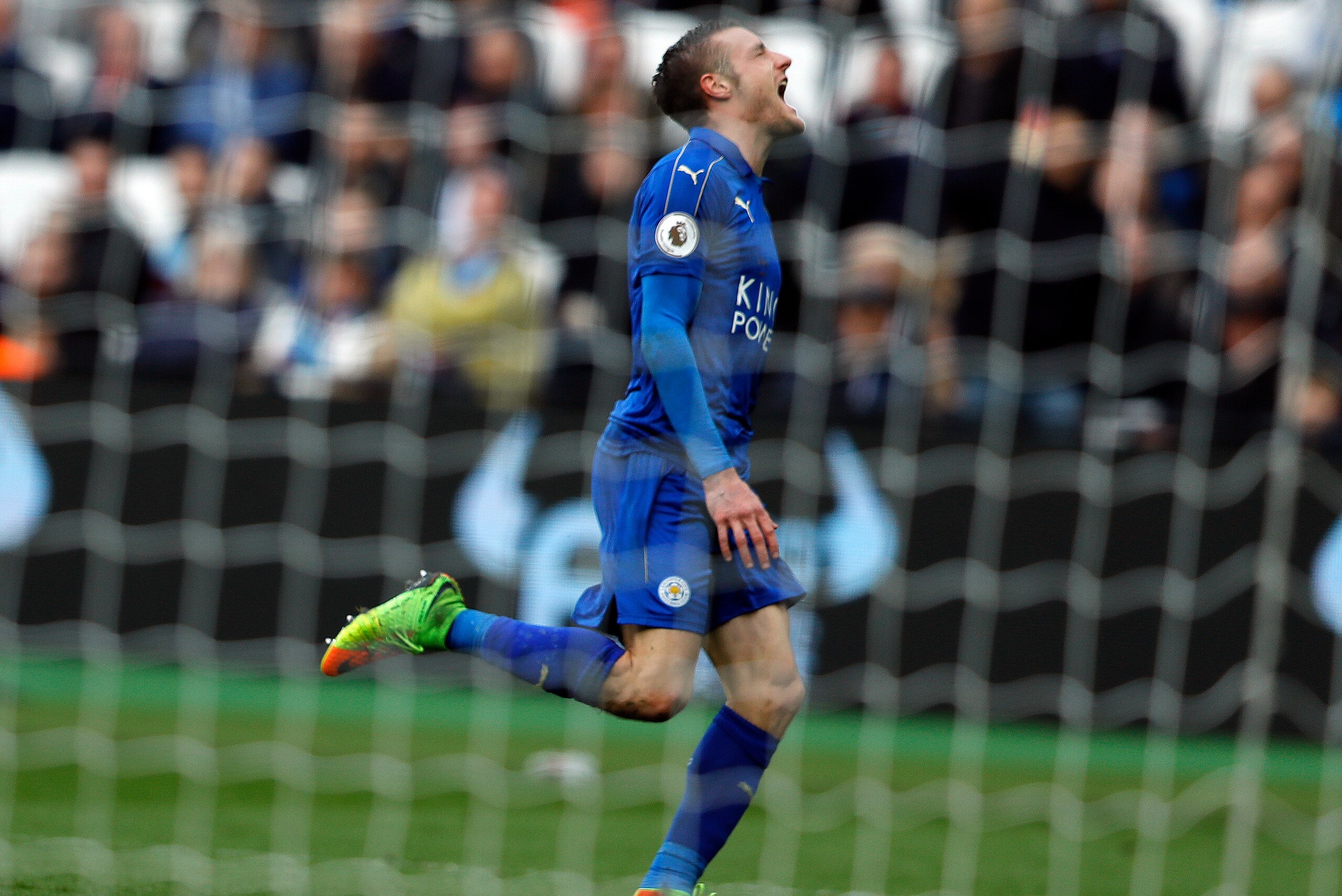 Jamie Vardy was a key part of Leicester City's title win.