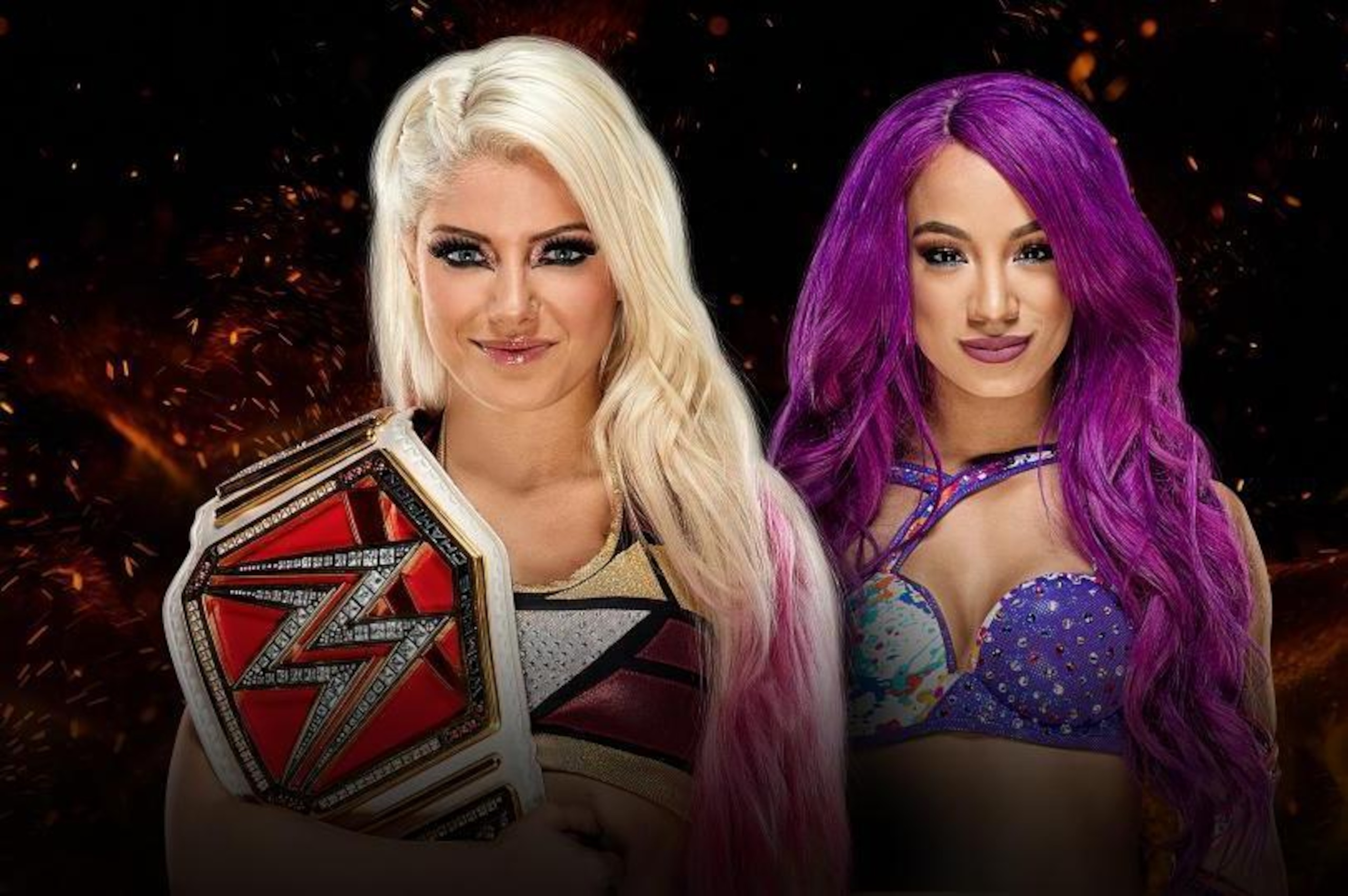 Alexa Bliss vs. Sasha Banks Alexa Bliss vs. Sasha Banks