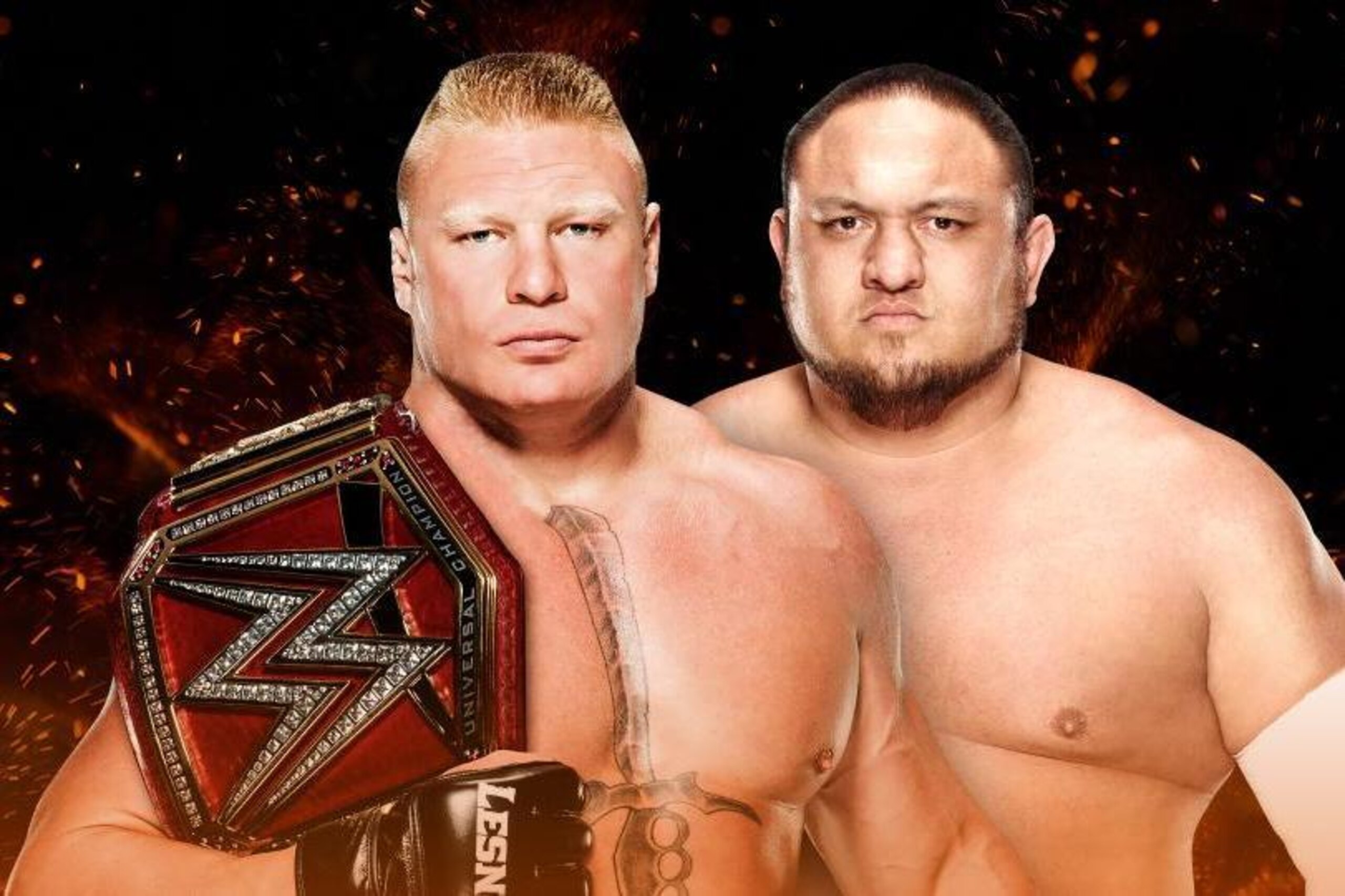 Brock Lesnar vs. Samoa Joe Brock Lesnar vs. Samoa Joe