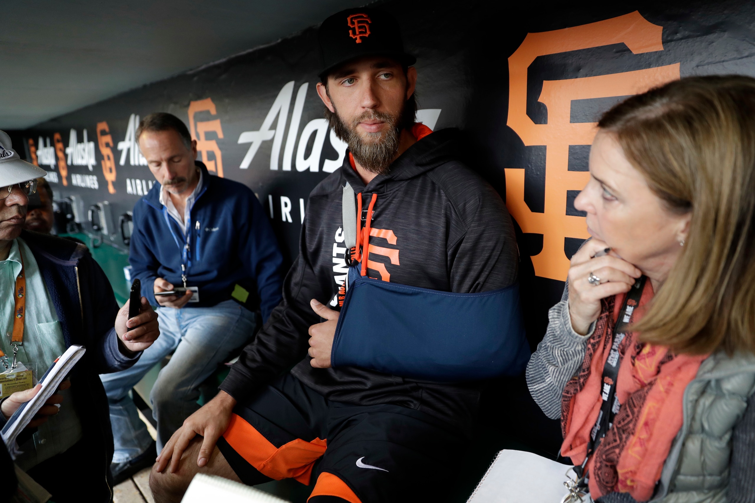 Madison Bumgarner's shoulder injury is just one small part of what's been a disastrous first half for the Giants.