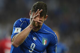 UDINE, ITALY - JUNE 11: Andrea Belotti of Italy celebrates after scoring the second goal during the FIFA 2018 World Cup Qualifier between Italy and Liechtenstein at Stadio Friuli on June 11, 2017 in Udine, Italy. (Photo by Claudio Villa/Getty Images) UDINE, ITALY - JUNE 11: Andrea Belotti of Italy celebrates after scoring the second goal during the FIFA 2018 World Cup Qualifier between Italy and Liechtenstein at Stadio Friuli on June 11, 2017 in Udine, Italy. (Photo by Claudio Villa/Getty Images)