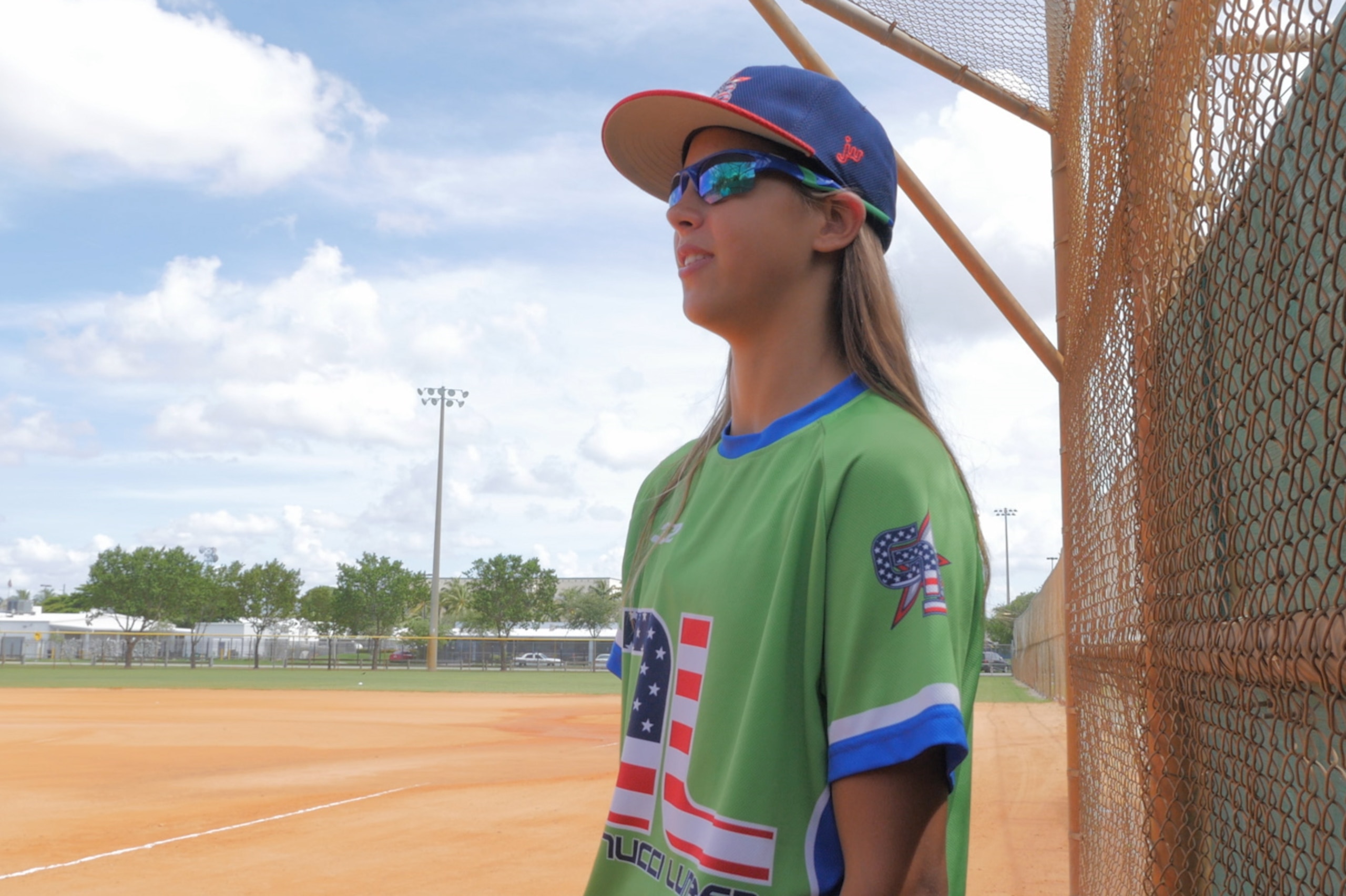 I like beating the boys. I like shoving it in their face when they say, ‘Girls can't play baseball,’” Olivia Clines says. “Then we come out and pitch a no-hitter against them, and they're like, ‘What?’”