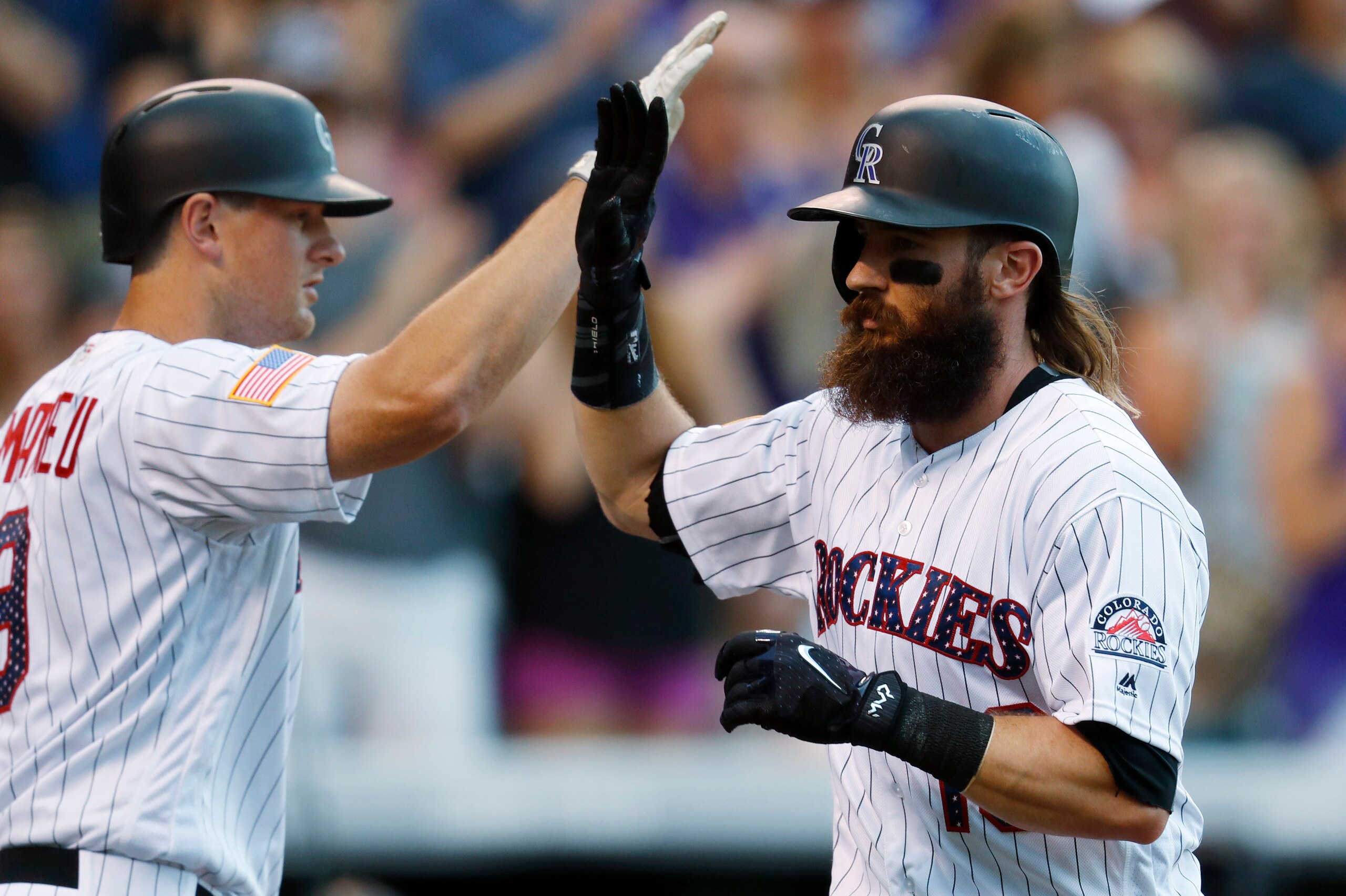 Rockies second baseman DJ LeMahieu has seen Blackmon become all but a member of his family while the two have played in Denver. Rockies second baseman DJ LeMahieu has seen Blackmon become all but a member of his family while the two have played in Denver.