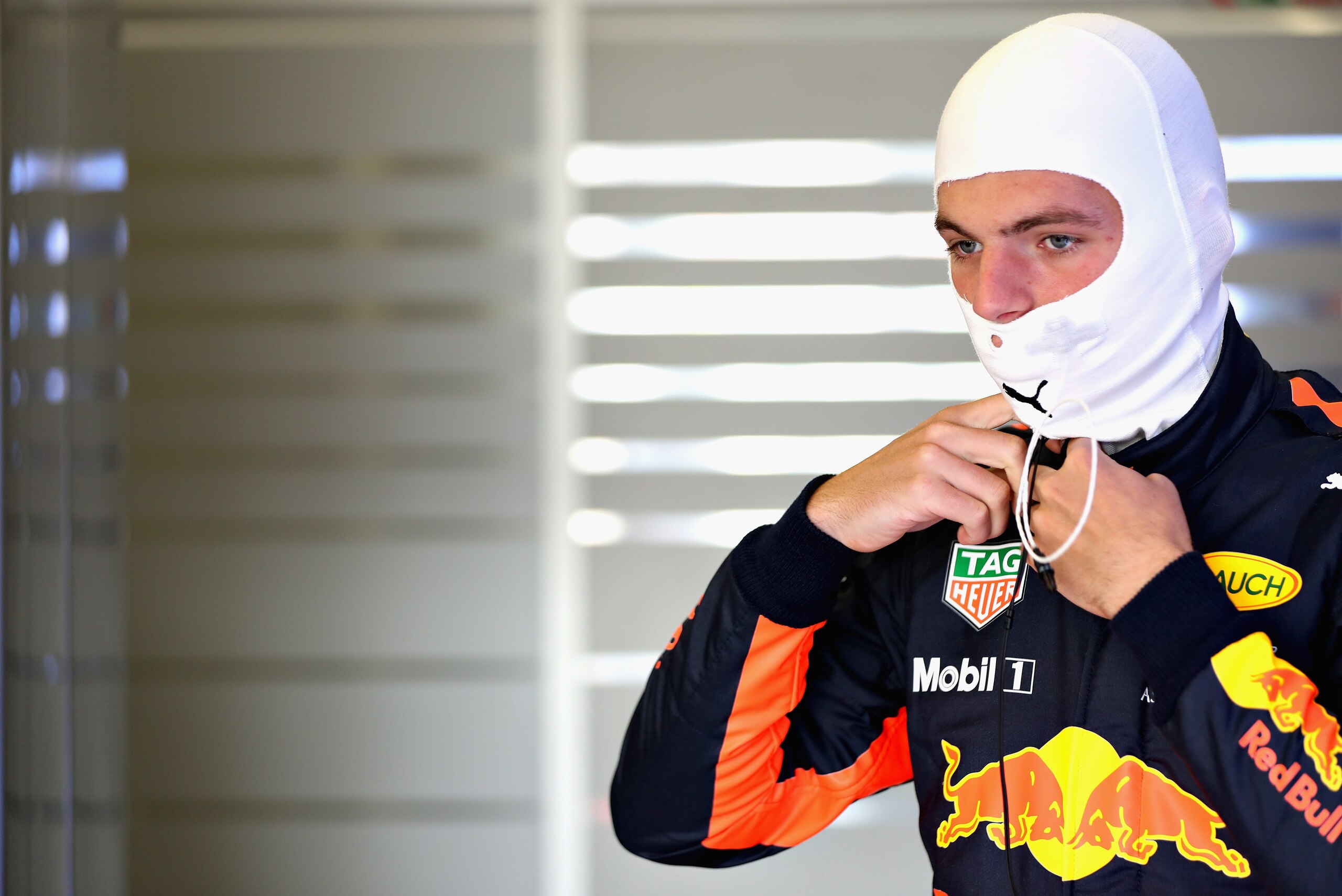 NORTHAMPTON, ENGLAND - JULY 14:  Max Verstappen of Netherlands and Red Bull Racing prepares to drive during practice for the Formula One Grand Prix of Great Britain at Silverstone on July 14, 2017 in Northampton, England.  (Photo by Mark Thompson/Getty Im