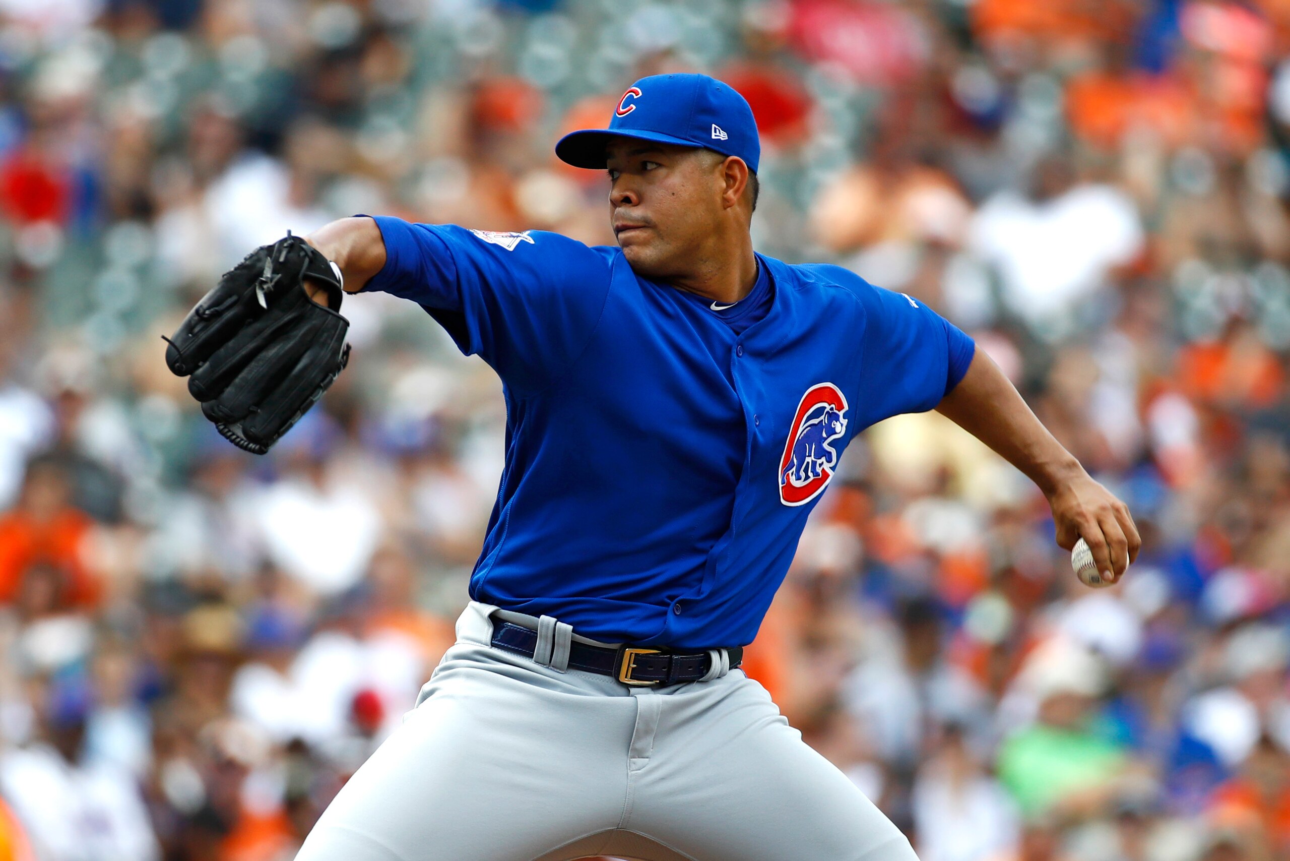 Jose Quintana made an awfully good first impression with the Cubs.