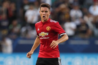 CARSON, CA - JULY 15: Ander Herrera of Manchester United during to the friendly fixture between LA Galaxy and Manchester United at StubHub Center on July 15, 2017 in Carson, California. (Photo by Matthew Ashton - AMA/Getty Images)