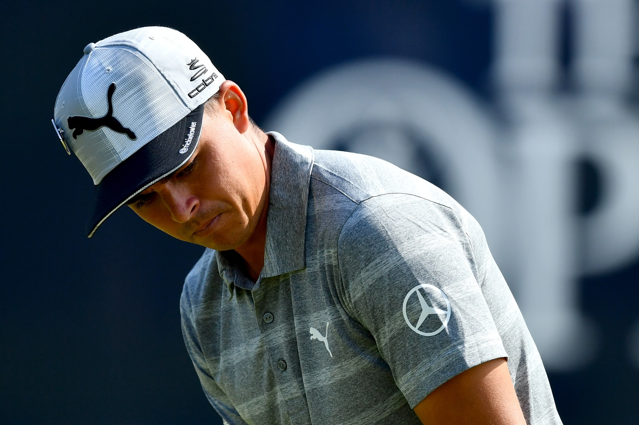 SOUTHPORT, ENGLAND - JULY 18:  Rickie Fowler of the United States hits a putt on the 5th hole during a practice round prior to the 146th Open Championship at Royal Birkdale on July 18, 2017 in Southport, England.  (Photo by Dan Mullan/Getty Images)