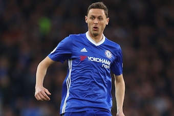 LONDON, ENGLAND - MAY 08:  Nemanja Matic of Chelsea during the Premier League match between Chelsea and Middlesbrough at Stamford Bridge on May 8, 2017 in London, England.  (Photo by Michael Steele/Getty Images)