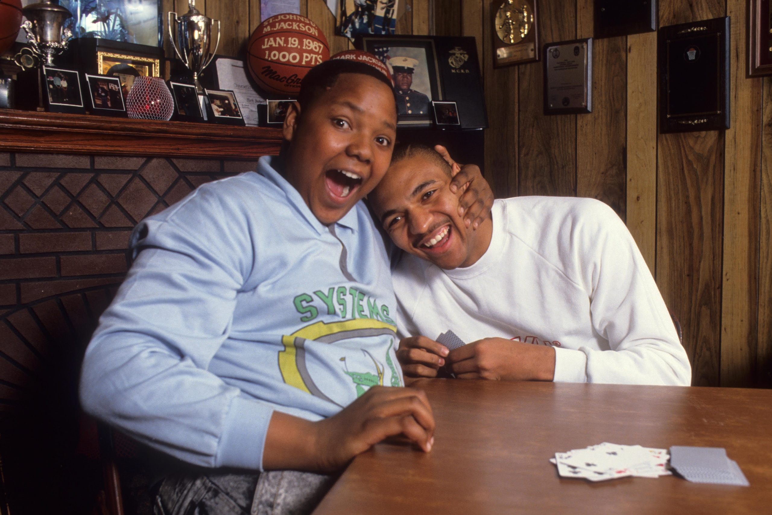 Troy Jackson (left) and Mark Jackson