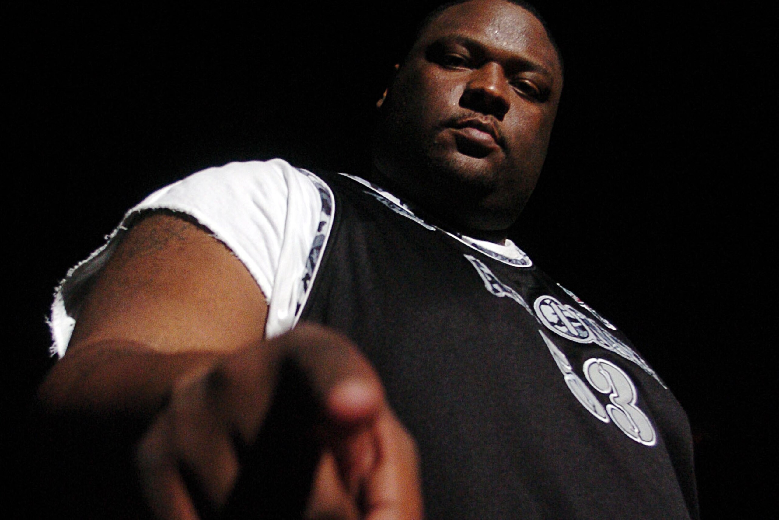 Escalade of Team AND1 in action against AND1 Phoenix during the 2004 AND1 Mix Tape Tour stop at America West Arena in Phoenix, Arizona June 12, 2004. (Photo by Steve Grayson/WireImage)
