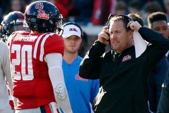 Shea Patterson gave up his redshirt season at the request of Hugh Freeze last November.
