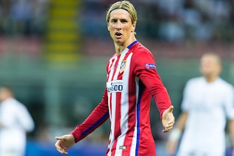 Samstag 28.04.2016, Champions League - Finale in Mailand, Saison 2015/2016, Atletico Madrid - Real Madrid,  Fernando Torres (Atletico Madrid #9)  (Photo by TF-Images/Getty Images)