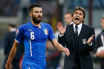 Candreva and Conte have worked together before.