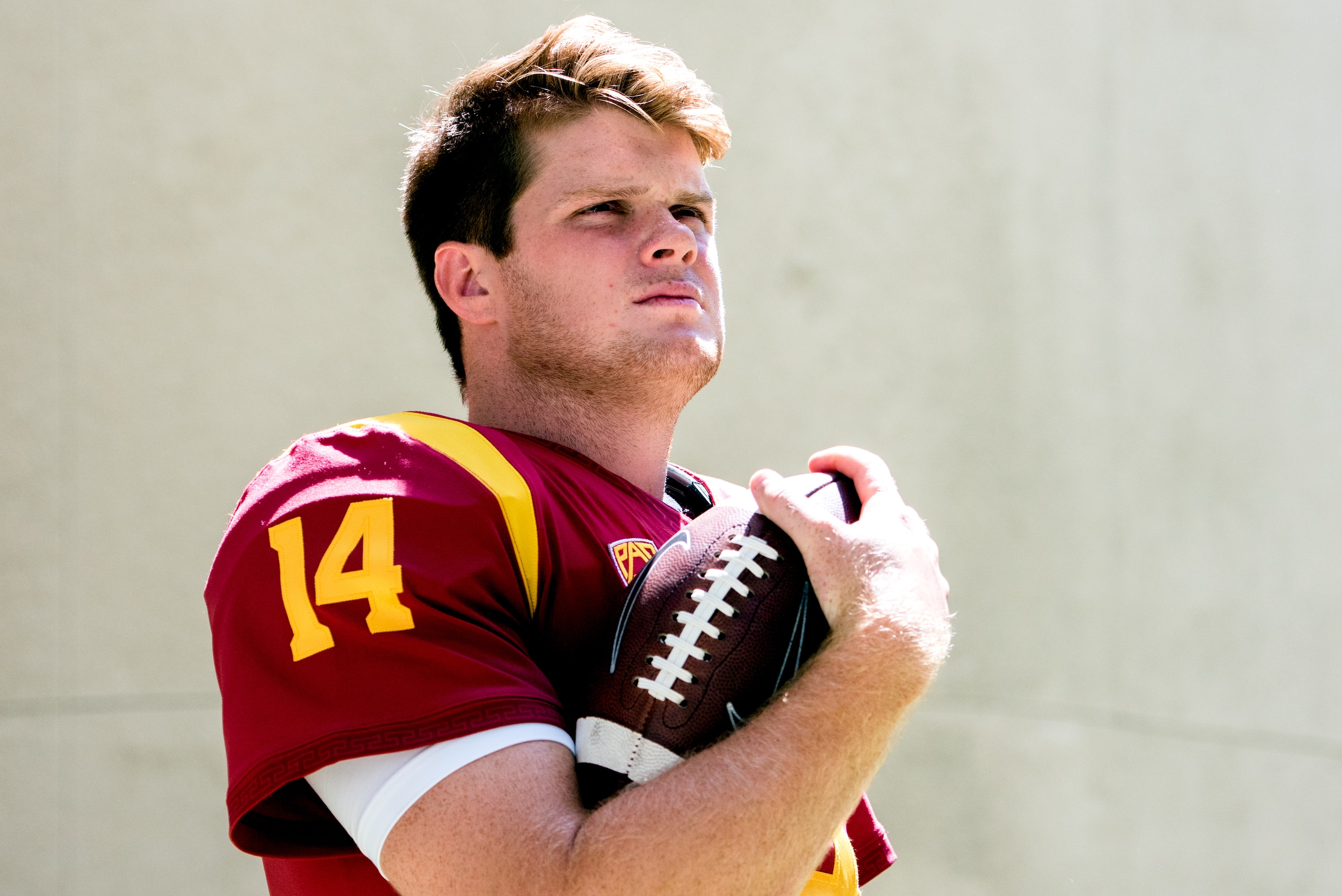 “One day you open your eyes and it’s, ‘Holy cow, your son is in this position,’” Mike Darnold says. “I mean, it’s crazy, right? Crazy, crazy, crazy—one in a million.”