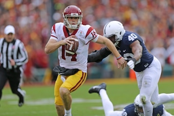 “Southern Cal won me over,” Sam Darnold says. “My parents would get to see me play, like they’d always seen me play. That was pretty huge.”