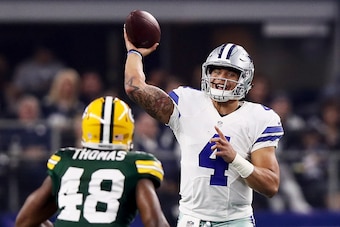 "It’s about what Brady’s doing. It’s about winning championships," Prescott says.