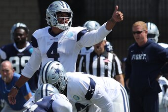 "I’ll never say I’ve arrived," Prescott says. "At the end of my career, I’ll still say that. Yeah, I’m here in the NFL but, to me, it’s what’s next?"