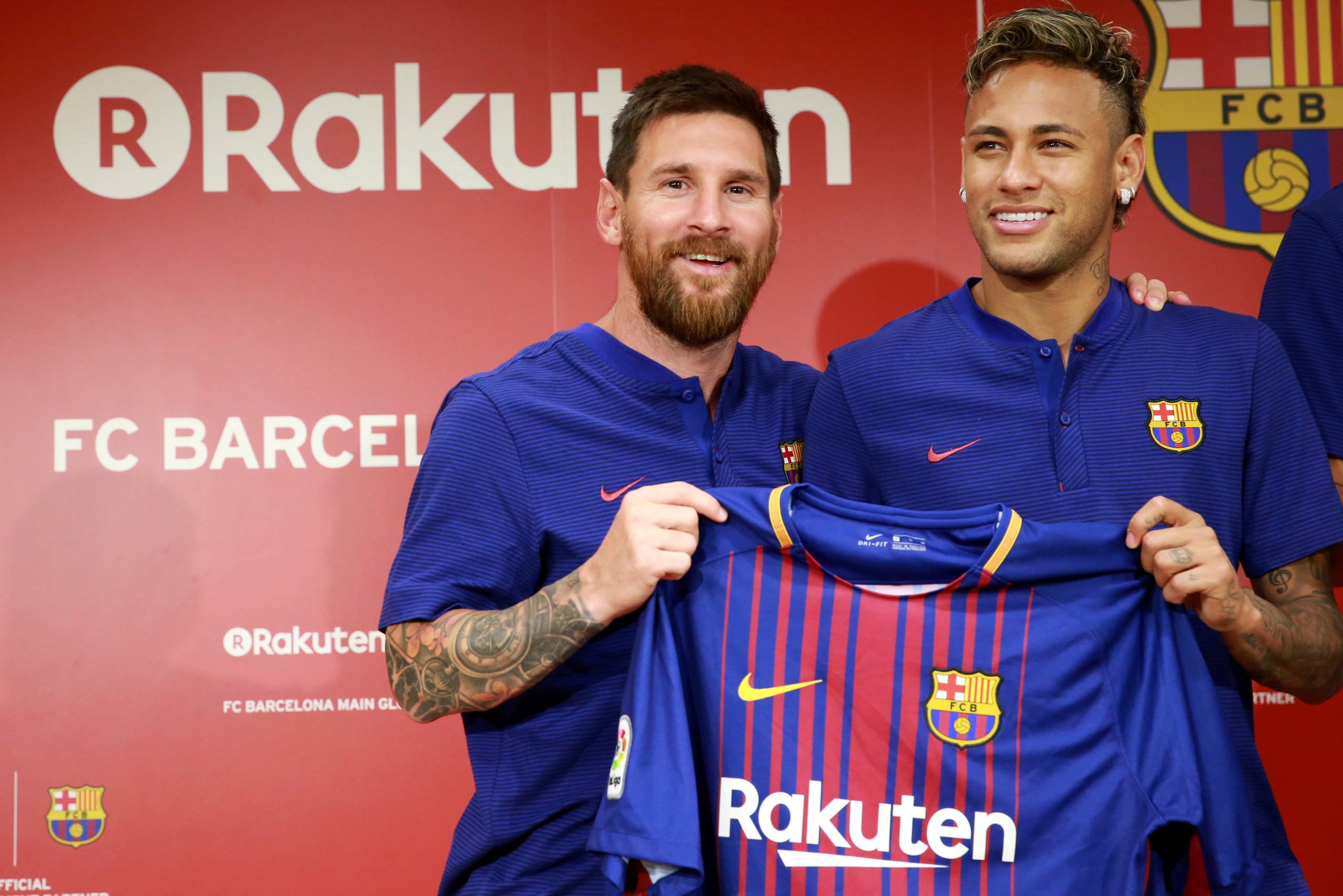 Neymar has said Messi wasn't a factor in his exit from Barca.
