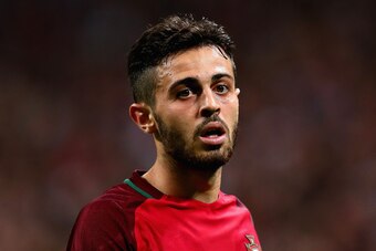 KAZAN, RUSSIA - JUNE 28:  Bernardo Silva of Portugal in action during the FIFA Confederations Cup Russia 2017 Semi-Final between Portugal and Chile at Kazan Arena on June 28, 2017 in Kazan, Russia.  (Photo by Chris Brunskill Ltd/Getty Images)