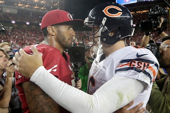 The Dolphins reportedly never contacted Colin Kaepernick about their quarterback opening, one they filled Sunday by giving Cutler a one-year, $10 million contract.