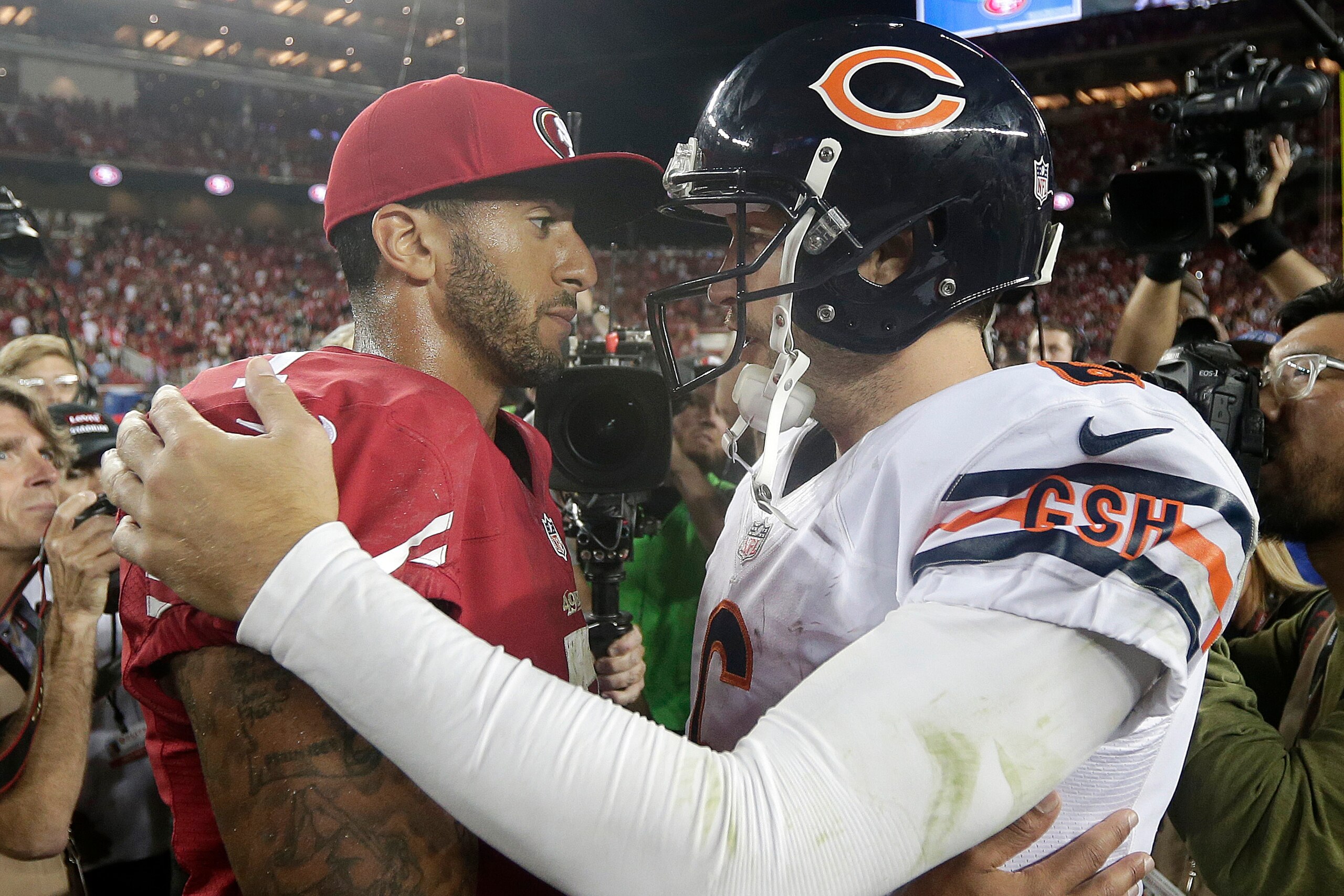 The Dolphins reportedly never contacted Colin Kaepernick about their quarterback opening, one they filled Sunday by giving Cutler a one-year, $10 million contract.