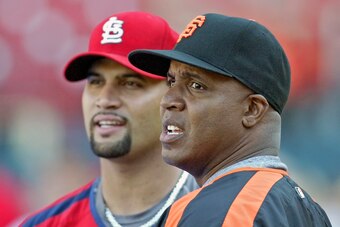 Albert Pujols, the active MLB home run leader, doesn't have a realistic shot at Bonds' record.