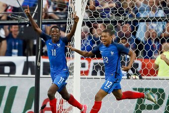 Dembele finished his season with a virtuoso display for France against England.