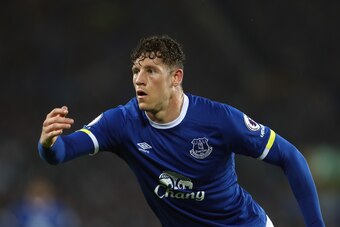 LIVERPOOL, ENGLAND - MAY 12: Ross Barkley of Everton during the Premier League match between Everton and Watford at Goodison Park on May 12, 2017 in Liverpool, England. (Photo by James Baylis - AMA/Getty Images)