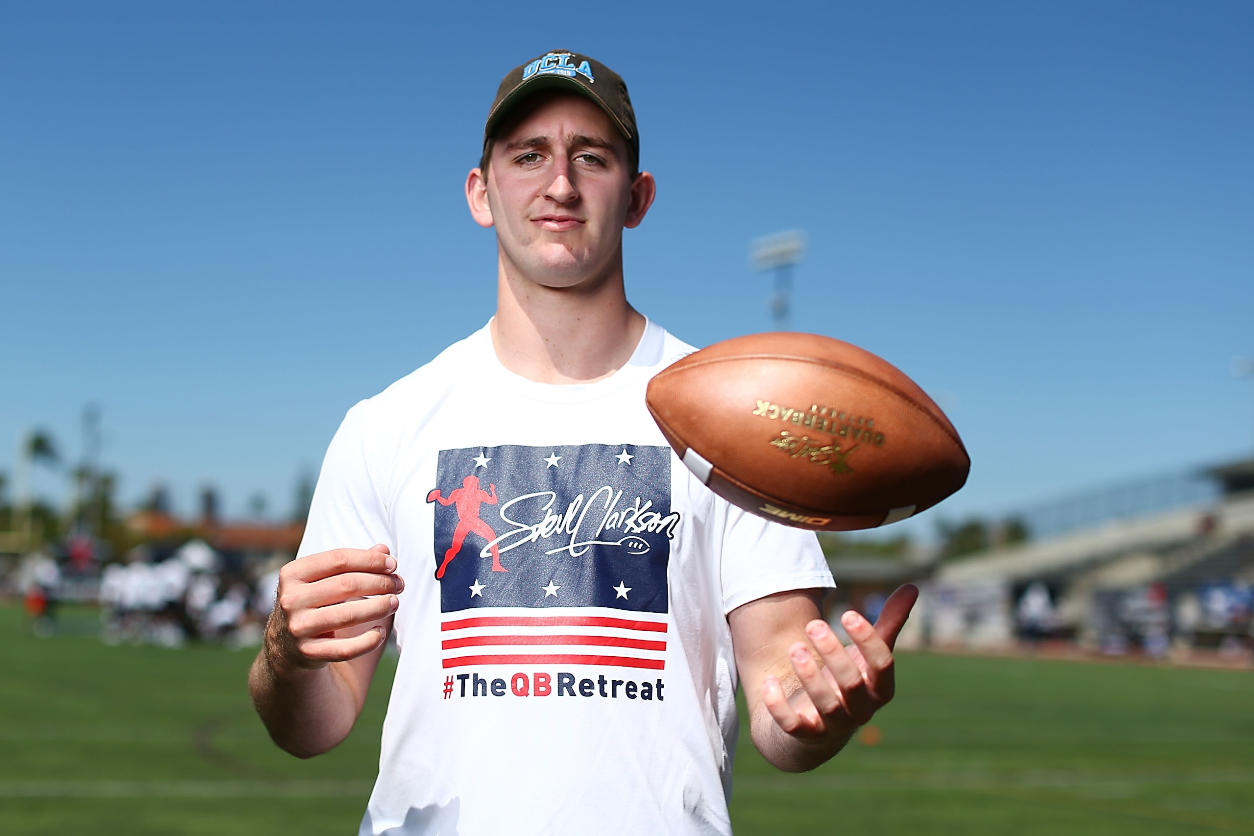 CORONADO, CA - MAY 27:  Josh Rosen of UCLA attends Steve Clarkson's 13th Annual Quarterback Retreat on May 27, 2017 in Coronado, California.  (Photo by Joe Scarnici/Getty Images)