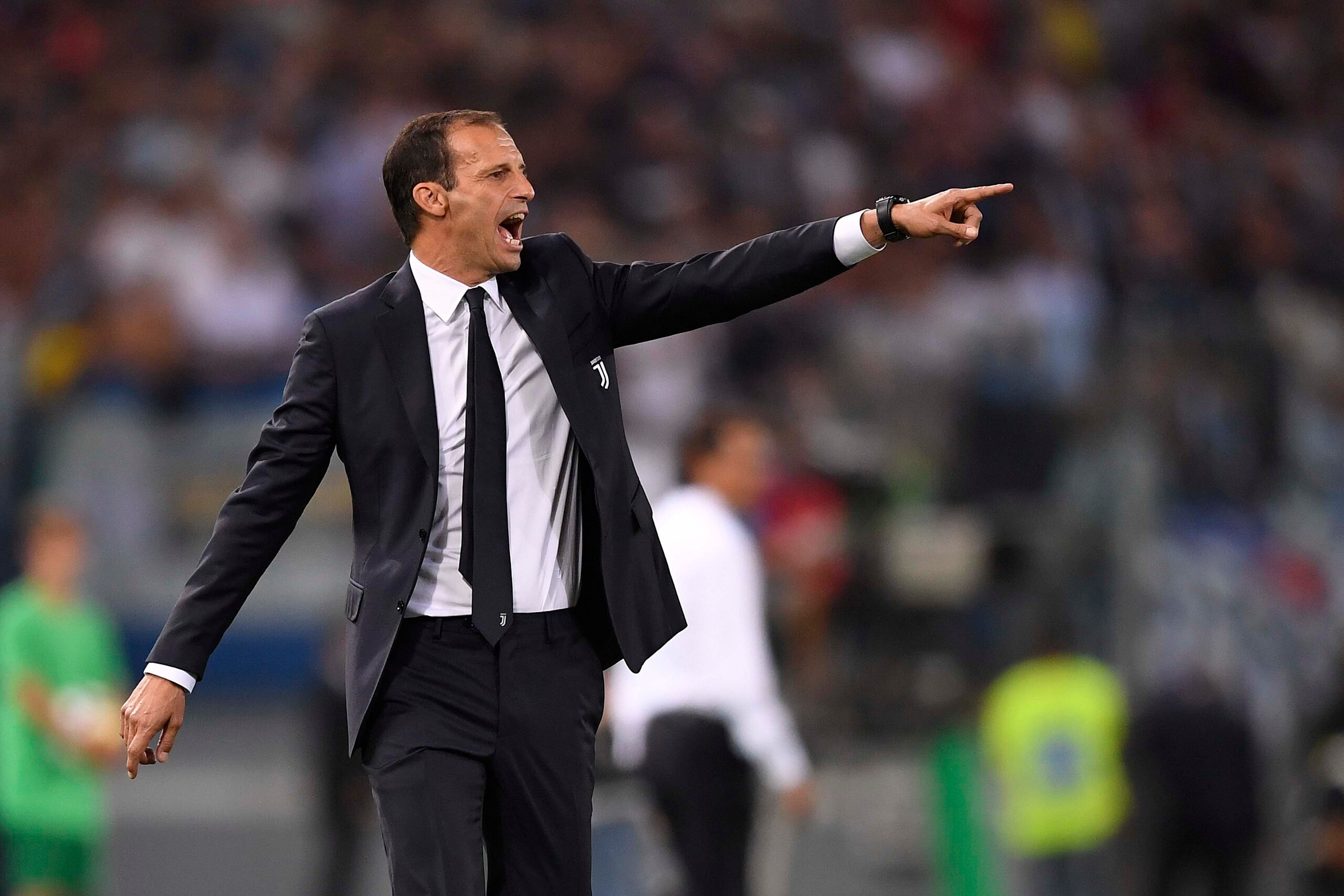 ROME, ITALY - AUGUST 13: Massimiliano Allegri during the Italian Supercup match between Juventus and SS Lazio at Stadio Olimpico on August 13, 2017 in Rome, Italy.  (Photo by Daniele Badolato - Juventus FC/Getty Images)