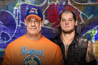 John Cena and Baron Corbin