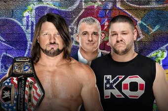 AJ Styles, Shane McMahon and Kevin Owens