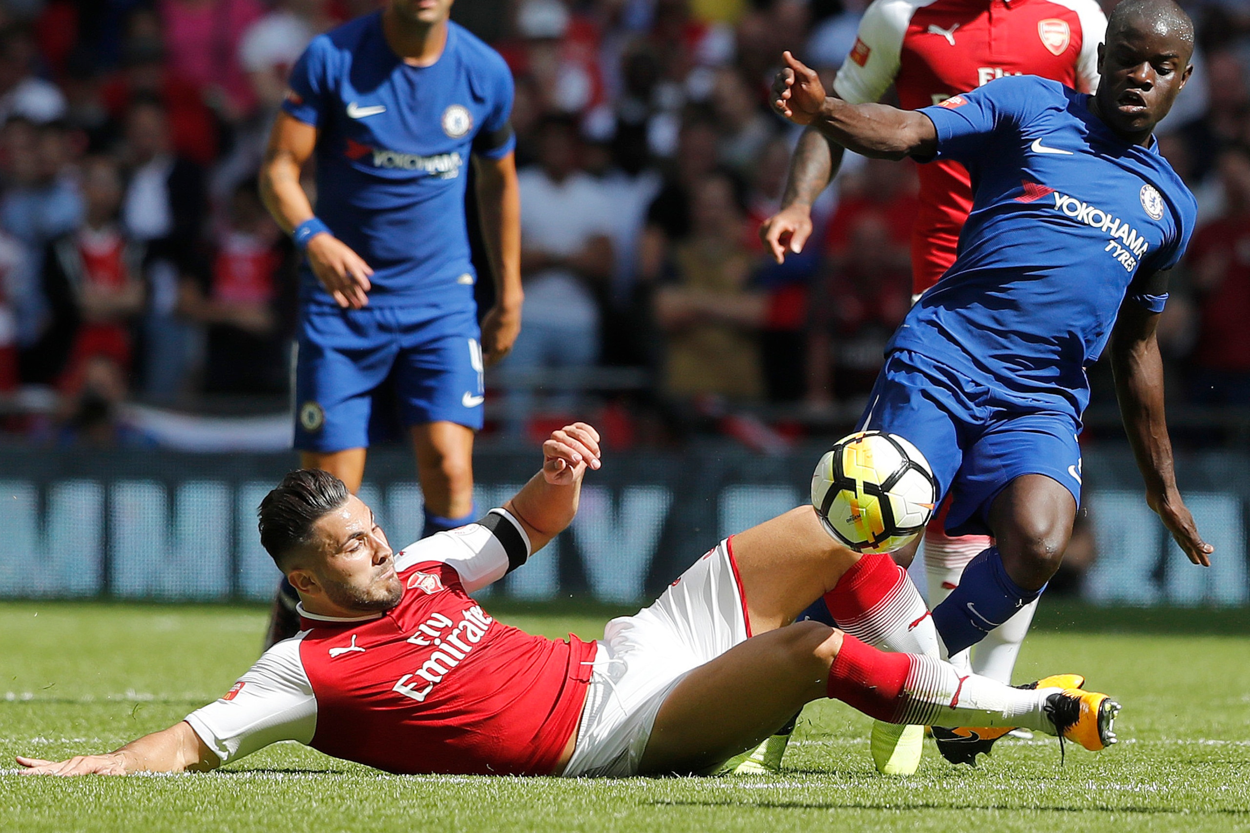 Kolasinac's arrival has pushed Gibbs further down the pecking order.