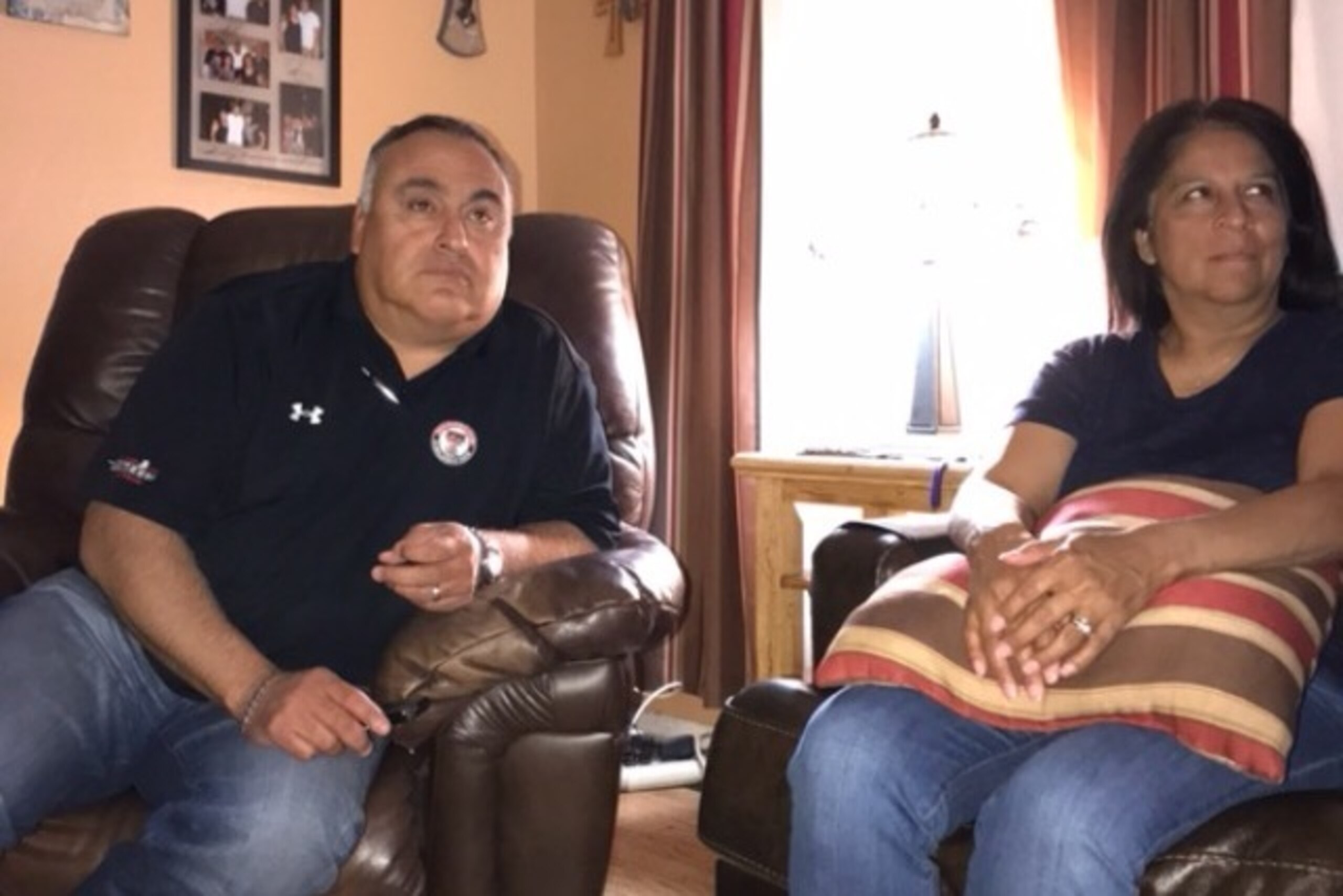 AJ Ramos' parents, Alex and Cynthia, feel the anxiety of their son's job every time he takes the mound.