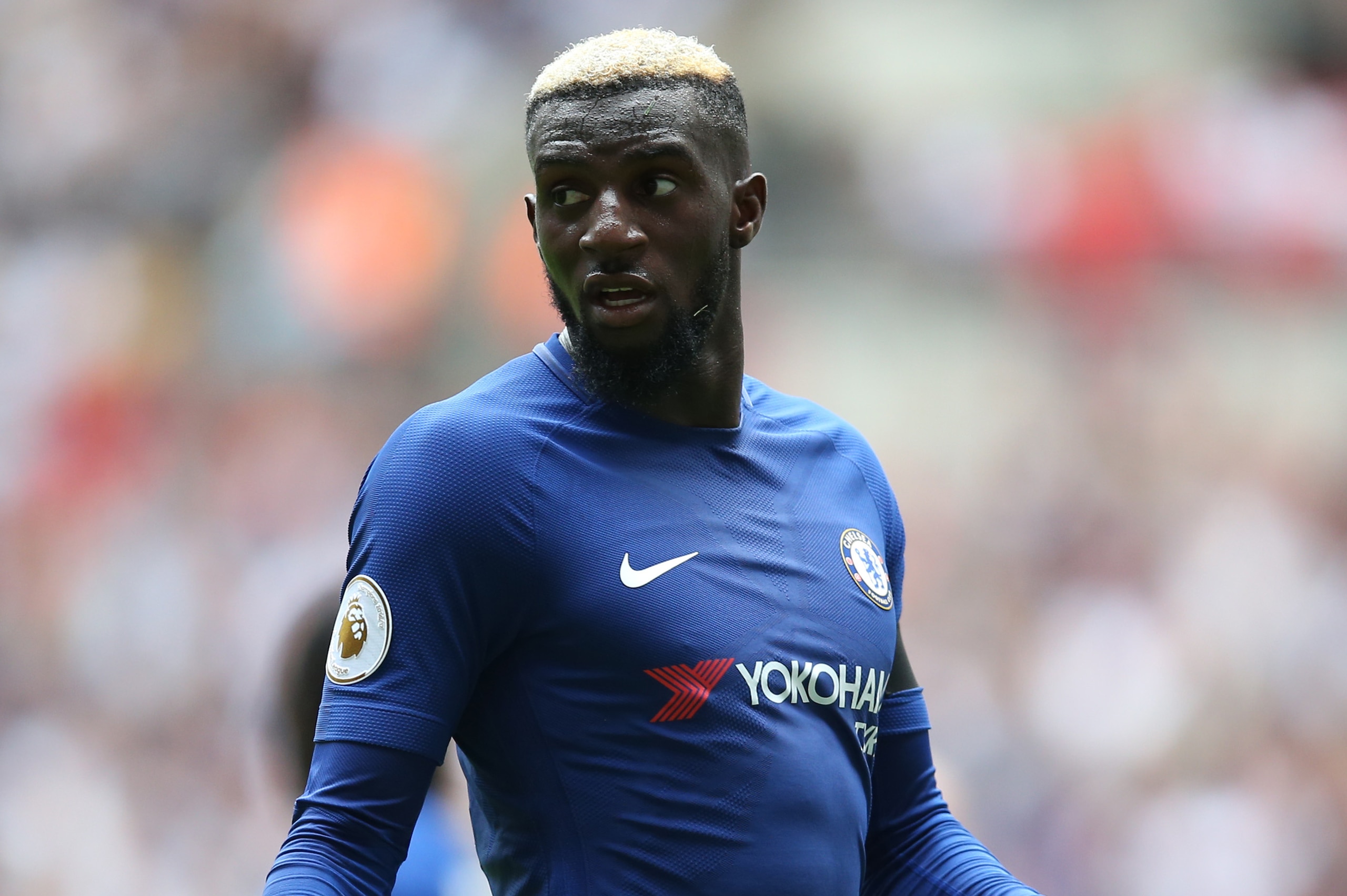 LONDON, ENGLAND - AUGUST 20: Tiemoue Bakayoko of Chelsea during the Premier League match between Tottenham Hotspur and Chelsea at Wembley Stadium on August 20, 2017 in London, England. (Photo by Catherine Ivill - AMA/Getty Images)