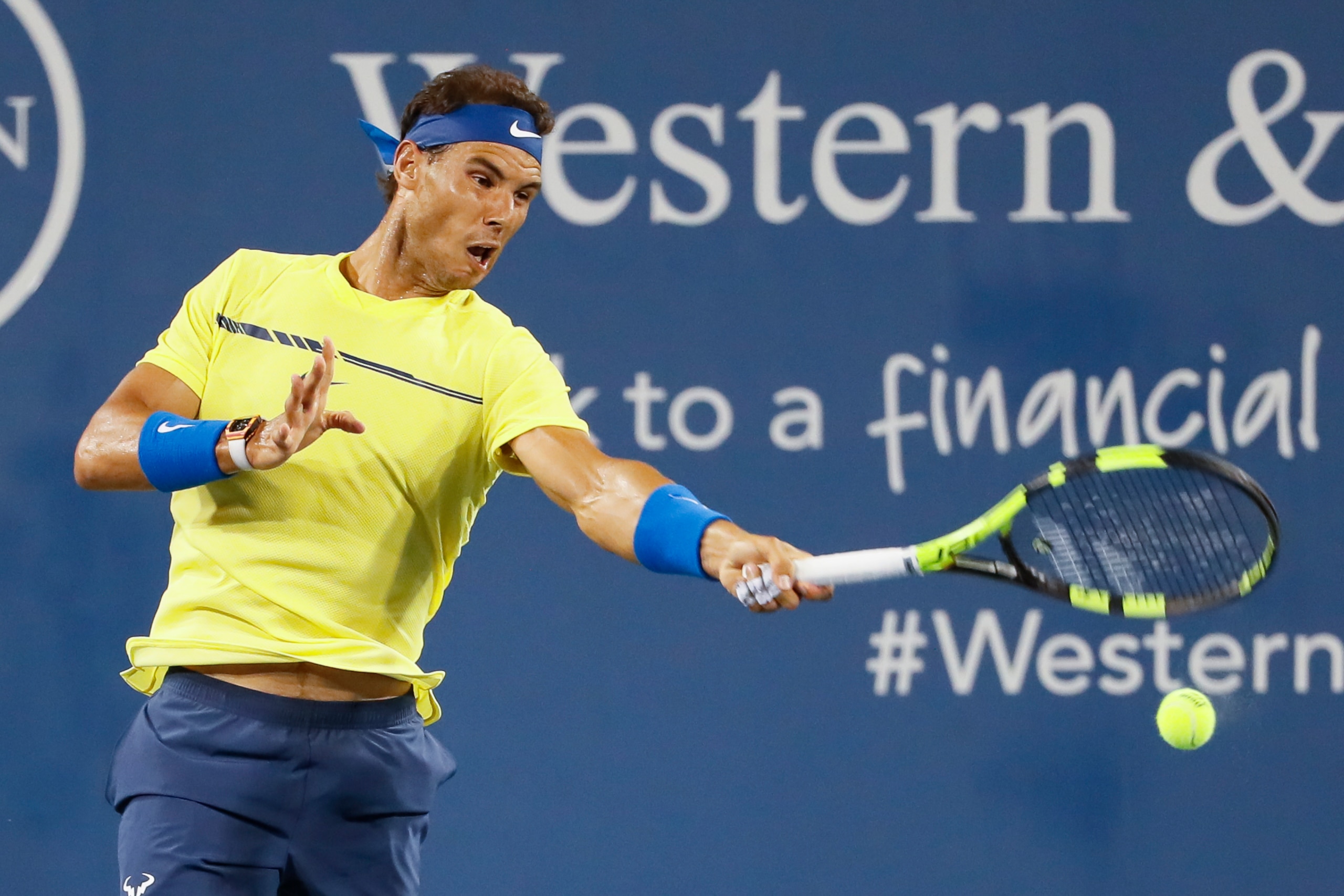 Struggles away from clay mean Nadal won't get past the quarter-final stage.