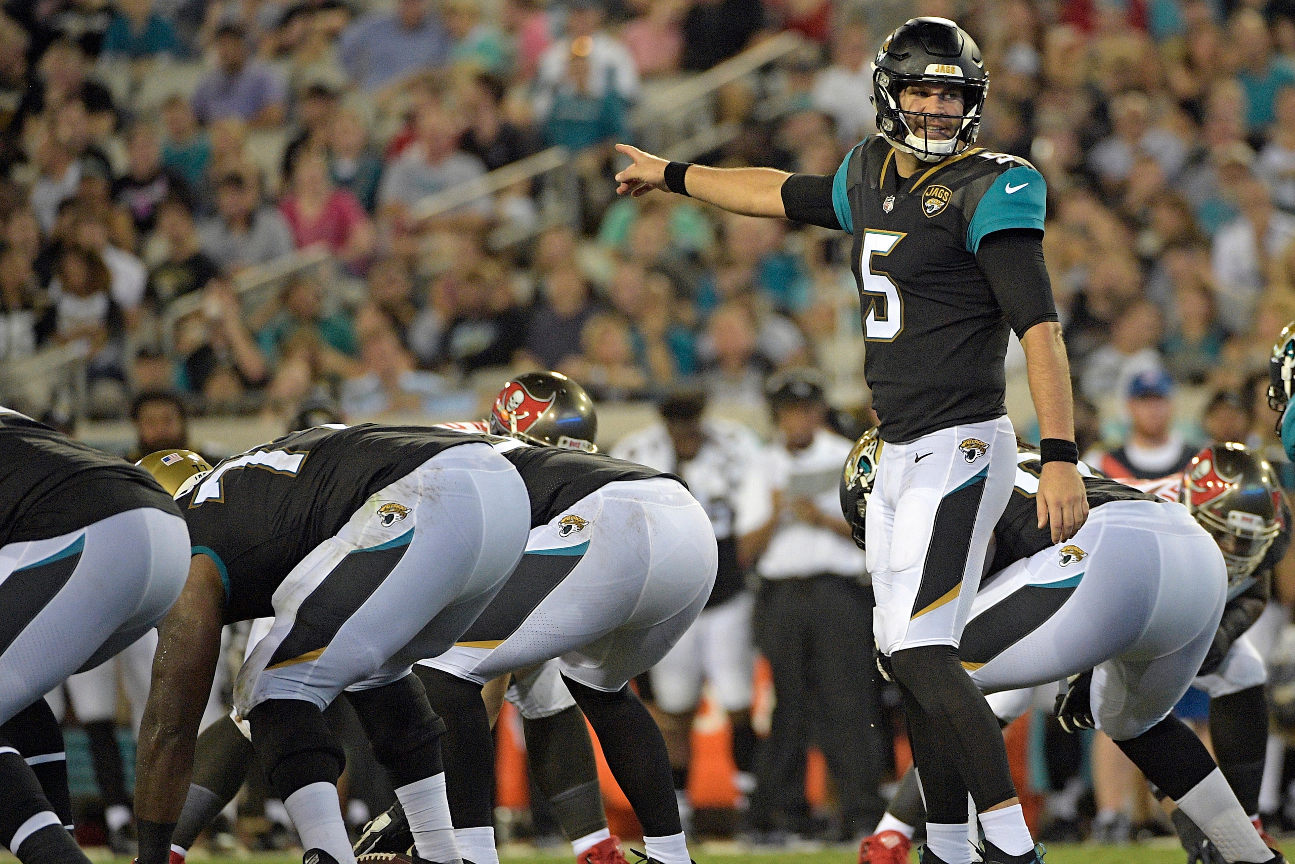 Bortles could be pointing from the bench very soon.