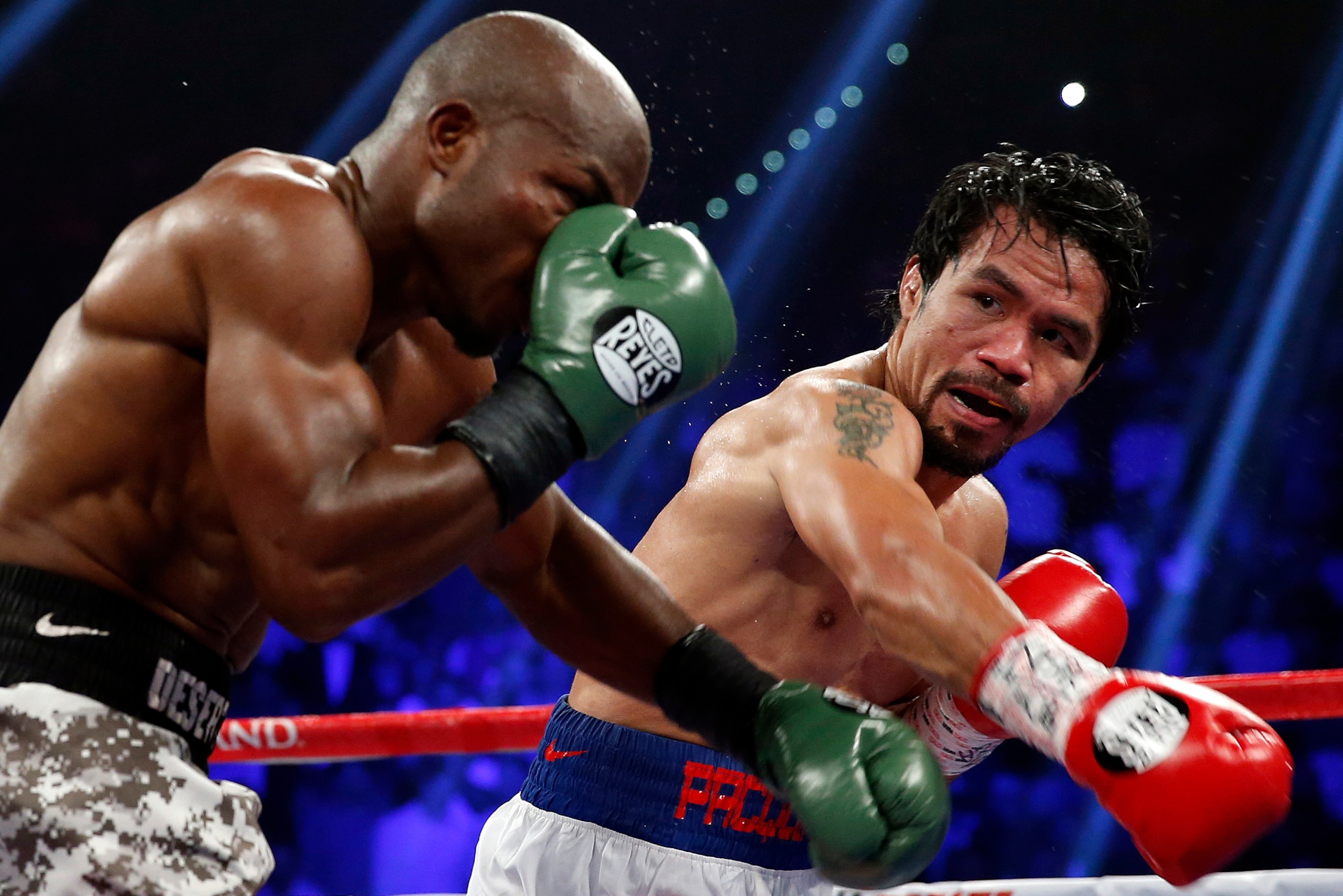 Pacquiao lost on points to Mayweather in 2015. Pacquiao lost on points to Mayweather in 2015.