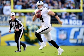 "We went into every game thinking we could win with him. He gave us that mentality," Raiders left tackle Donald Penn says.