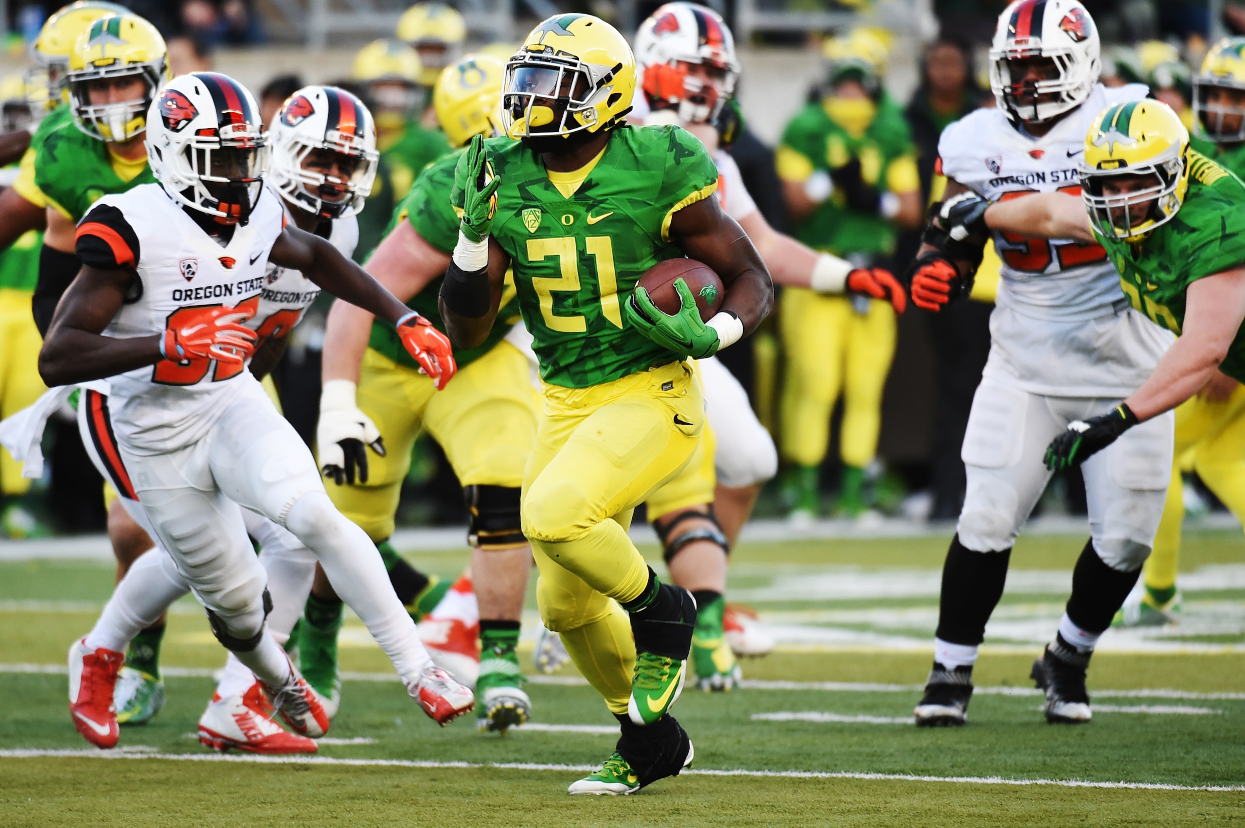 “Running backs’ longevity is short, and everybody knows that," Freeman says.
